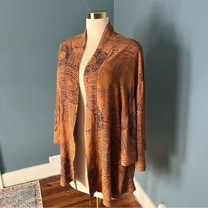 Mossimo Supply Co. Tribal Patterned Convertible Kimono and Halter Top